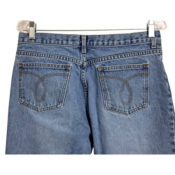 Juicy Jeans size 32 Classic Boot Cut Denim Blue Jeans Made In USA - Picture 4 of 9